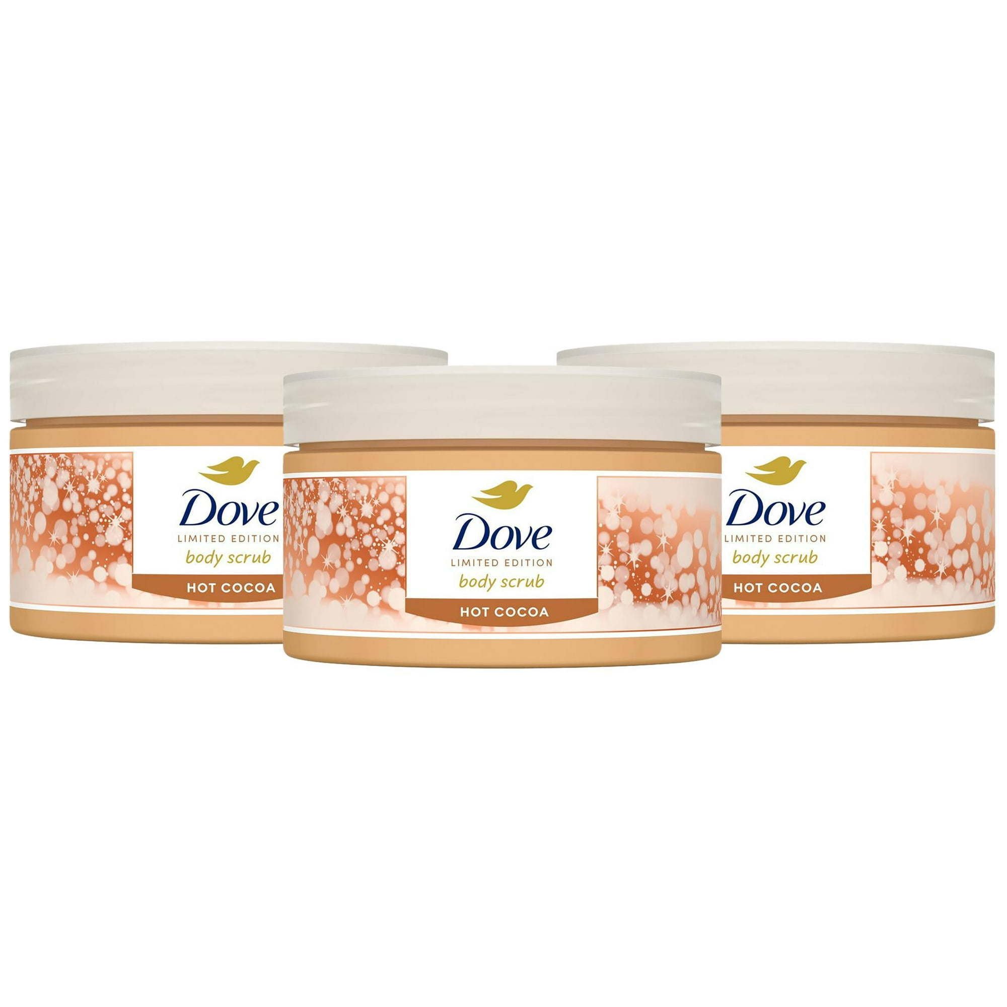 Dove Hot Cocoa Body Scrub - 3.5 oz each - 3 Pack Dove Hot Cocoa Body Scrub - 3.5 oz each - 3 Pack