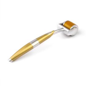 Derma Roller 192Pcs Titanium Microneedles Facial Roller Acne Scars Anti-aging Needling w/ Storage Container (Option: cmm)